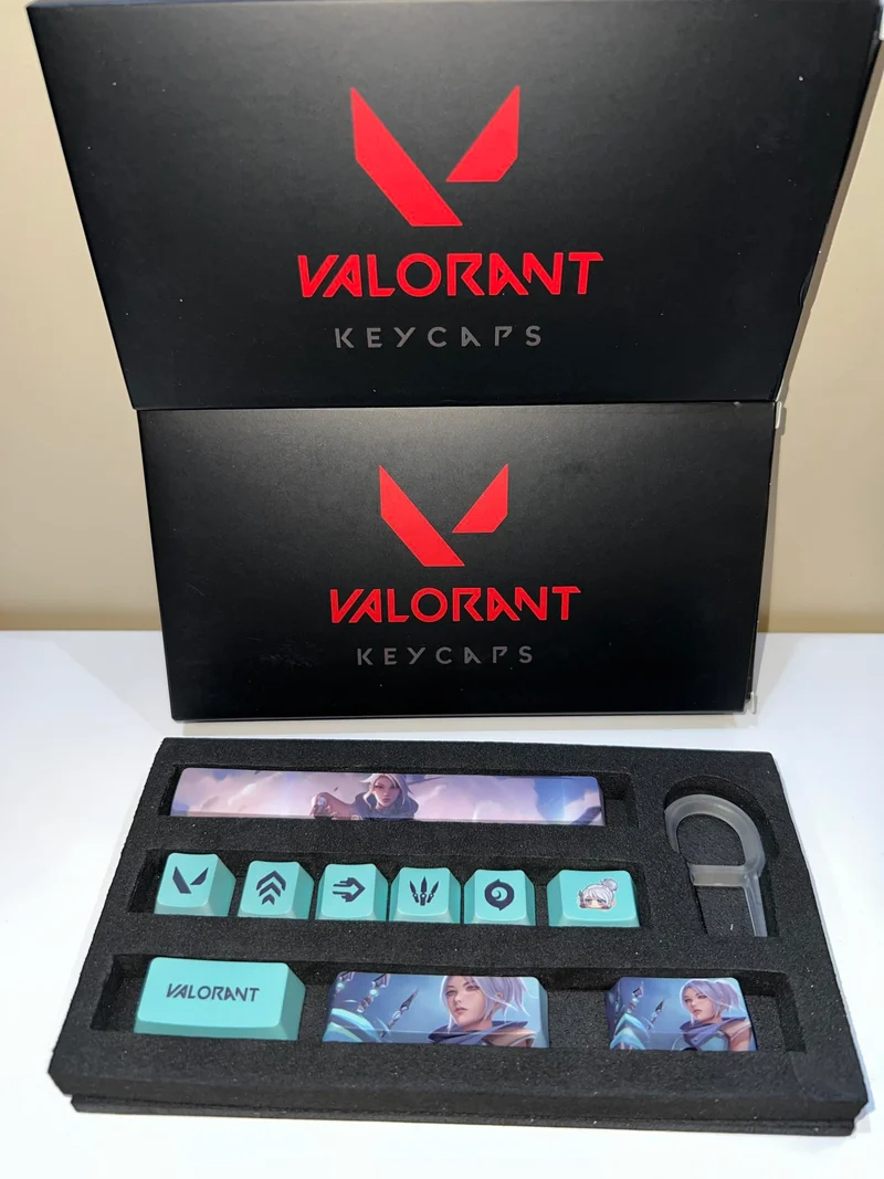 Valorant Jett Keycaps Set