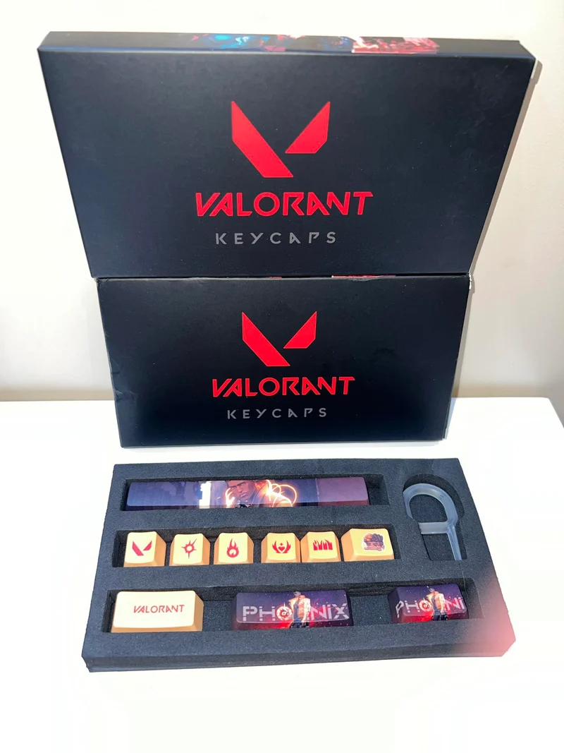 Valorant Phoenix Keycaps Set