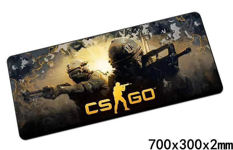 Tapis de souris XXL Arme CSGO Duo Inséparable