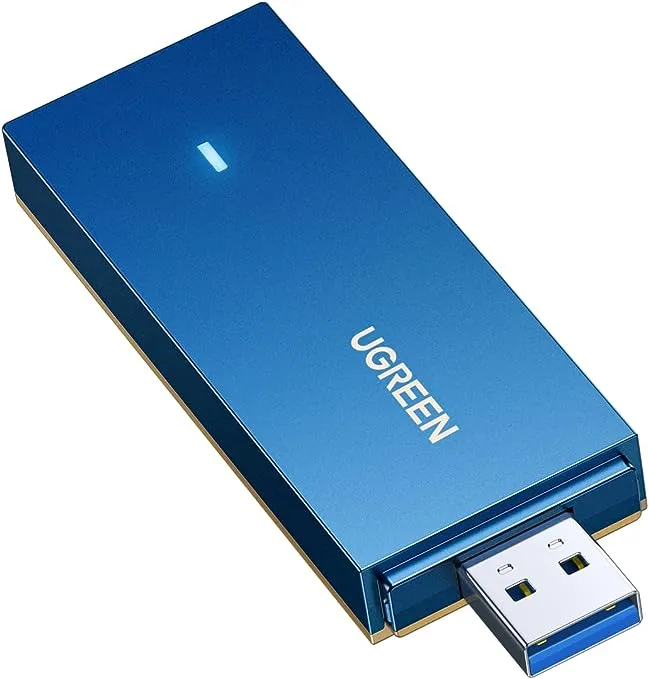 UGREEN Adaptateur Wifi6 WPA3 AX1800M 2.4Ghz/5Ghz USB Dongle