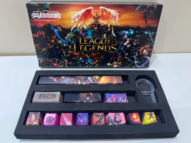 League of Legends Jhin Keycaps Set