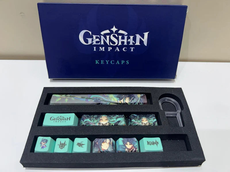 Genshin Impact Xiao Keycaps Set