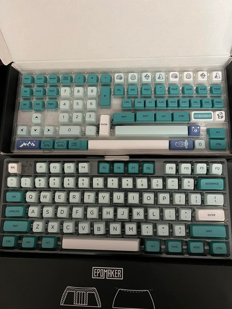 EPOMAKER Polar Bear Keycaps (Full Set)
