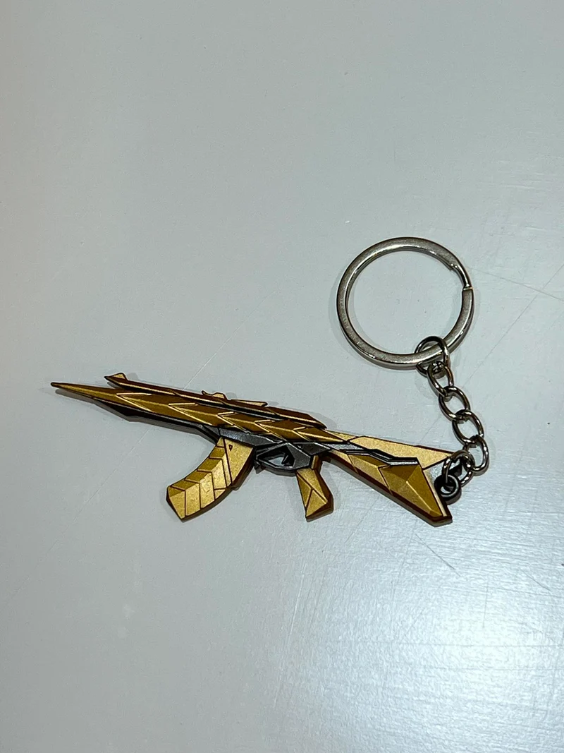 Valorant Araxys Gold Keychain / Porte-Clés