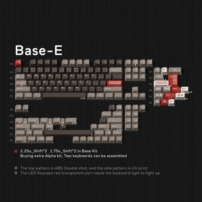 DMK HX-20 KEYCAPS