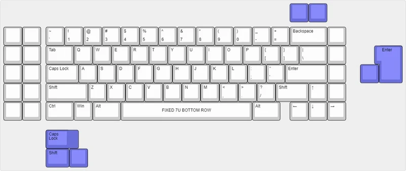 ZIGGURAT 65XT MECHANICAL KEYBOARD KIT