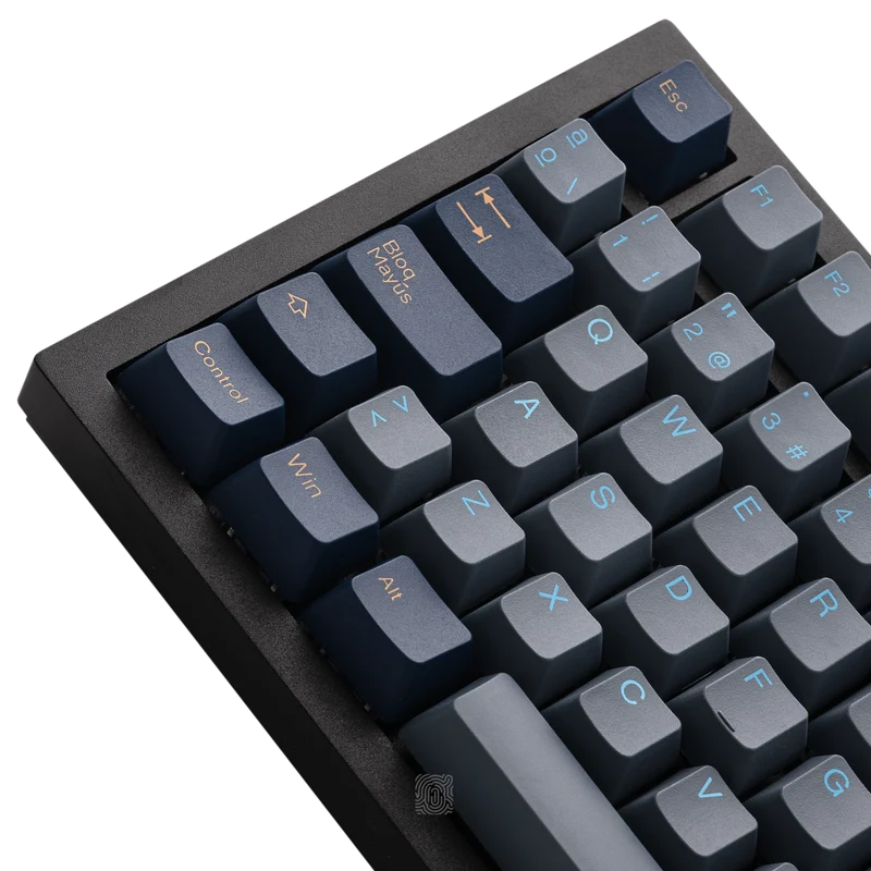 TAI-HAO DARK TUNNEL KEYCAPS - ISO ES
