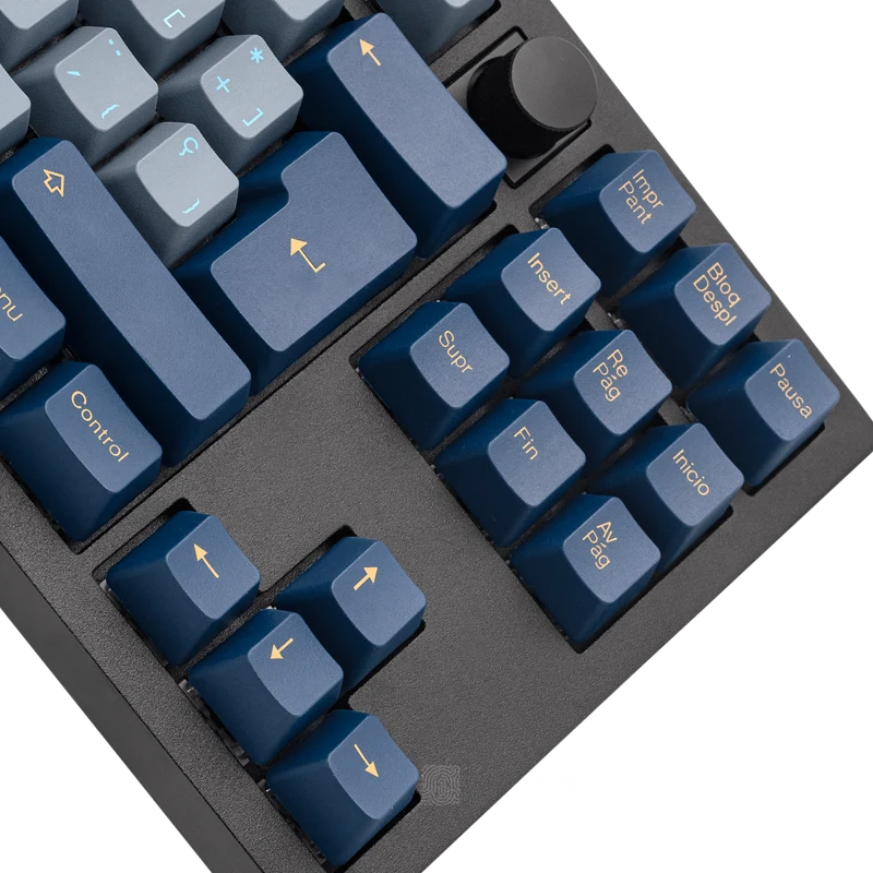 TAI-HAO DARK TUNNEL KEYCAPS - ISO ES