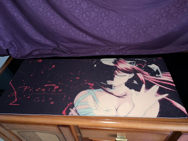 Elfen Lied Mousepad by Mairuige
