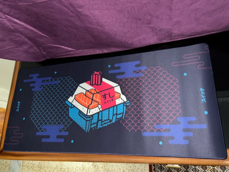 Japanese Switch Mousepad by Mairuige