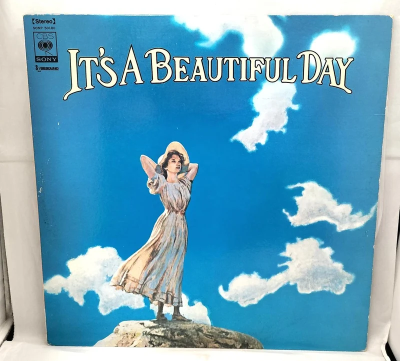 [À DÉCHETER] SONY LP IT'S A BEAUTIFUL DAY