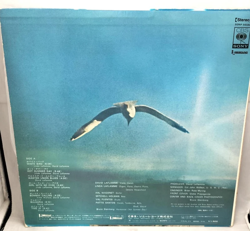[À DÉCHETER] SONY LP IT'S A BEAUTIFUL DAY