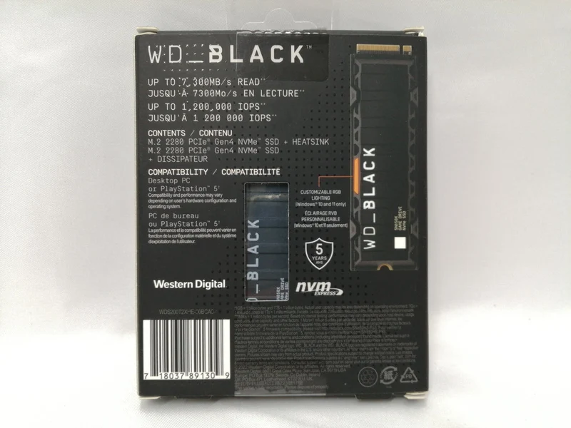 SSD WESTERN DIGITAL WDS200T2XHE-00BCA0