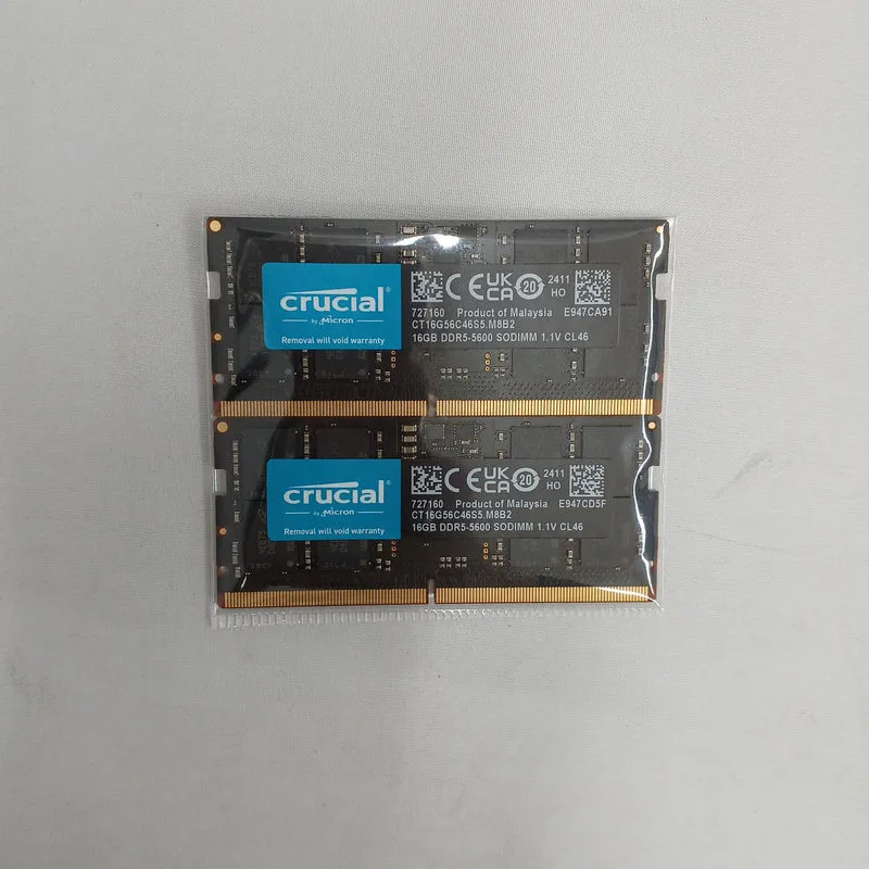Mémoire Crucial DDR5 CT2K16G56C46S5