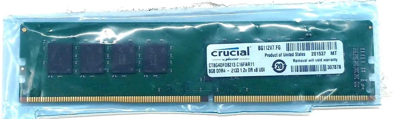 Mémoire PC CRUCIAL CT8G4DFD8213. C16FAR11