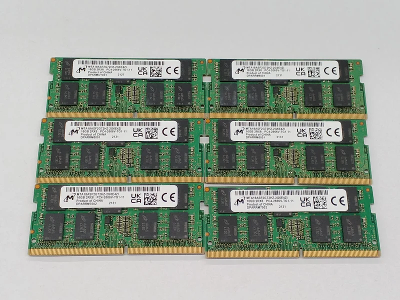 MICRON Pour serveurs PC4-21300 / DD4-2666V MTA18ASF2G72HZ-2G6E4ZI