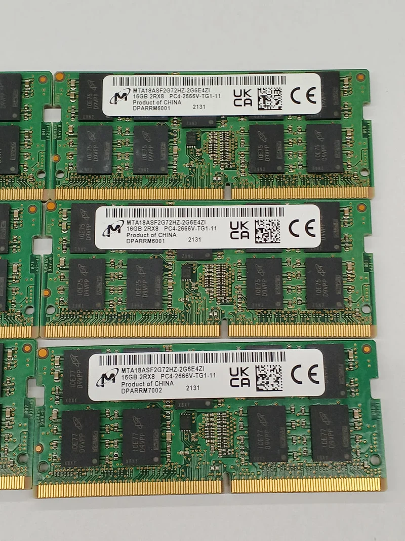 MICRON Pour serveurs PC4-21300 / DD4-2666V MTA18ASF2G72HZ-2G6E4ZI