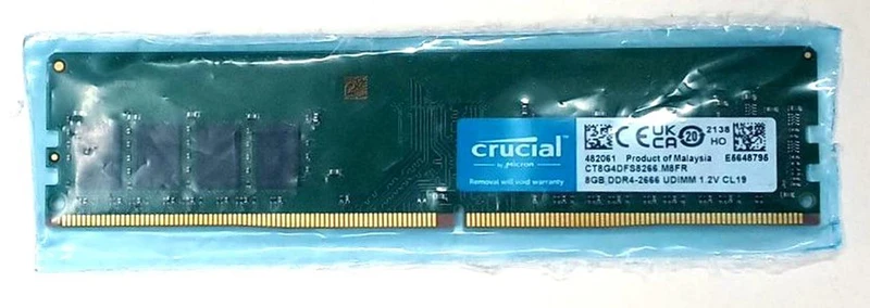 Mémoire PC CRUCIAL CT8G4DFS8266. M8FR