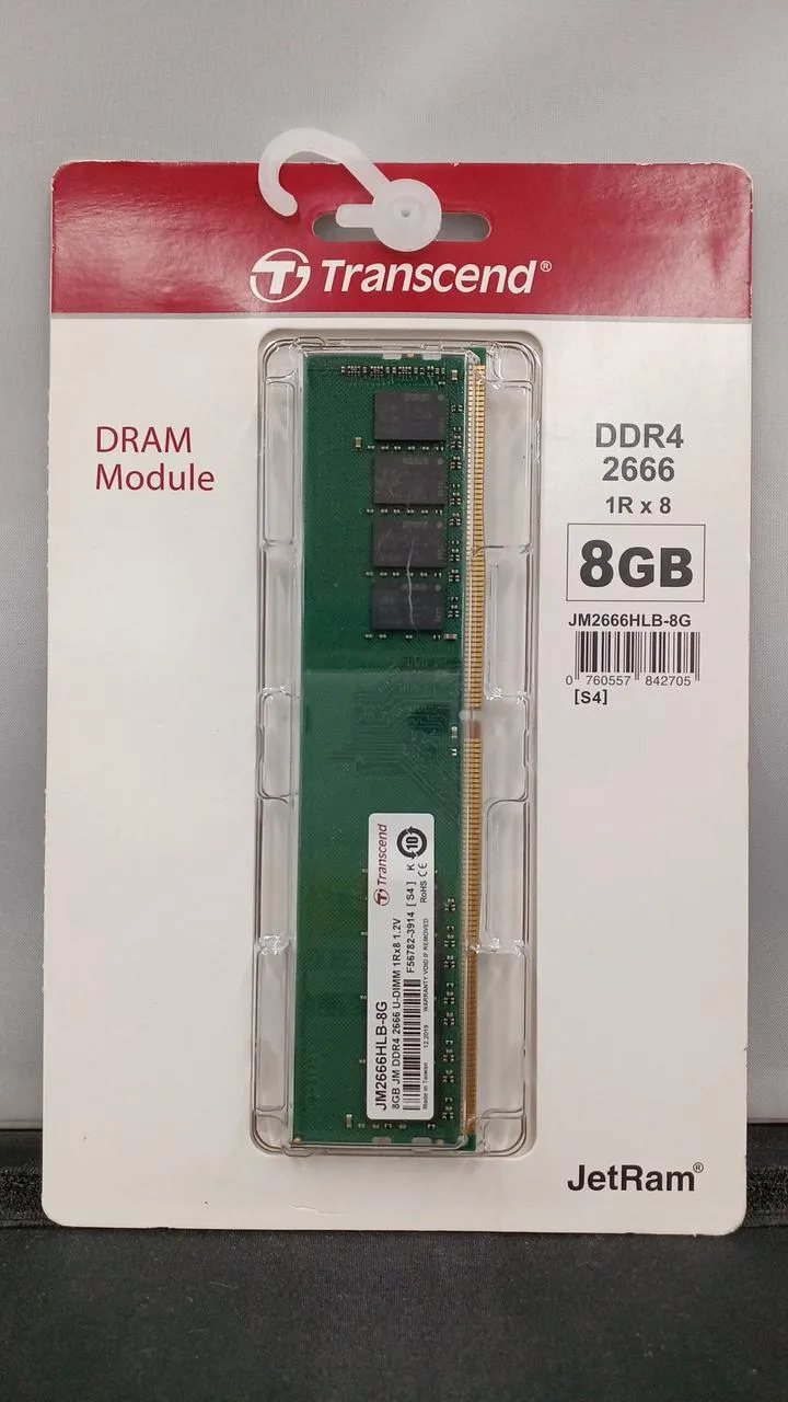 Mémoire TRANSCEND JM2666HLB-8G