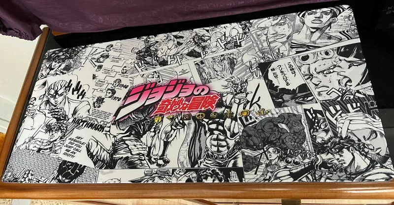 JoJo's Bizarre Adventure MANGA Mousepad by Mairuige