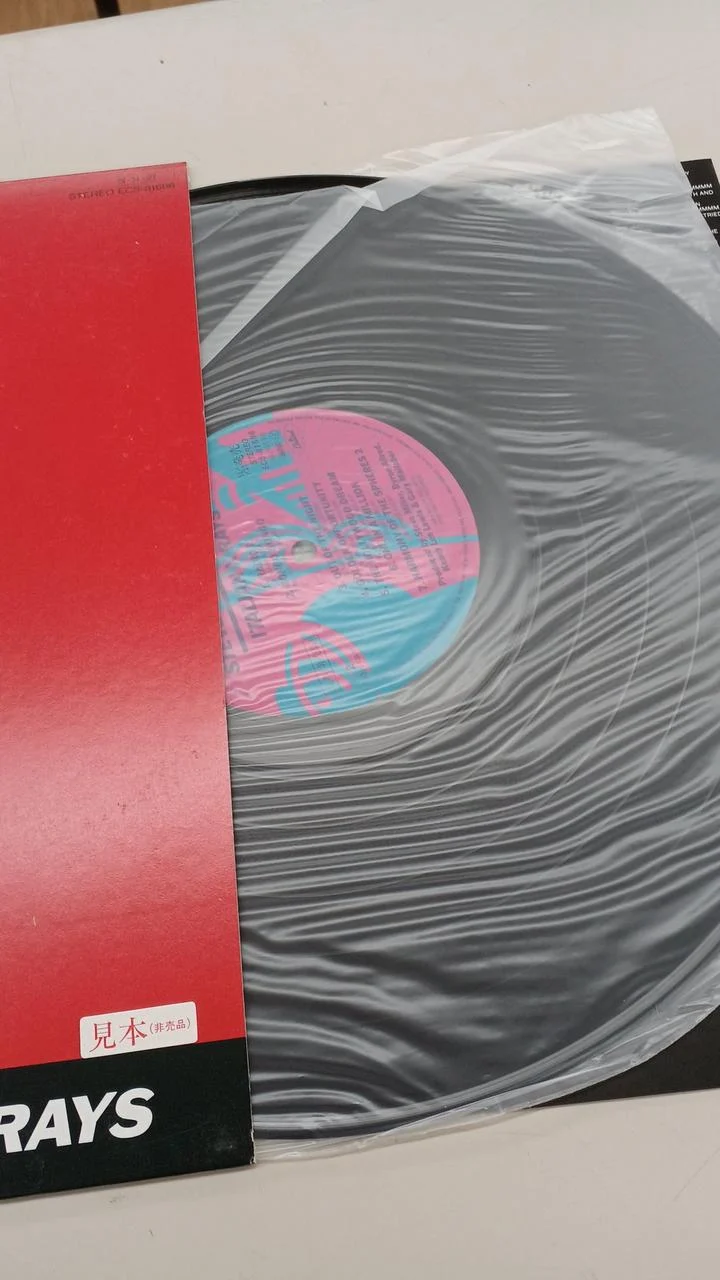 Disque d'échantillons Toshiba, enregistrement inutilisé, radiographies italiennes