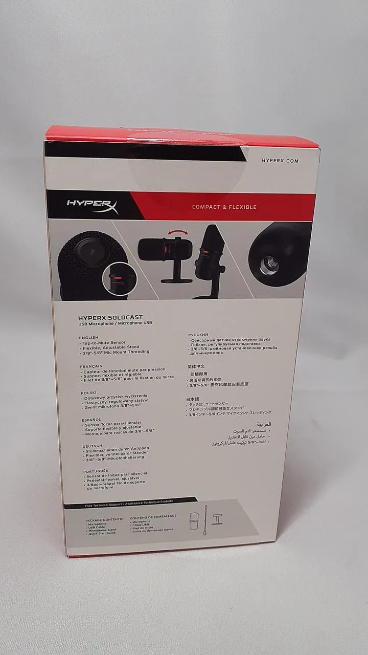 Microphone à condensateur HYPERX SLC001