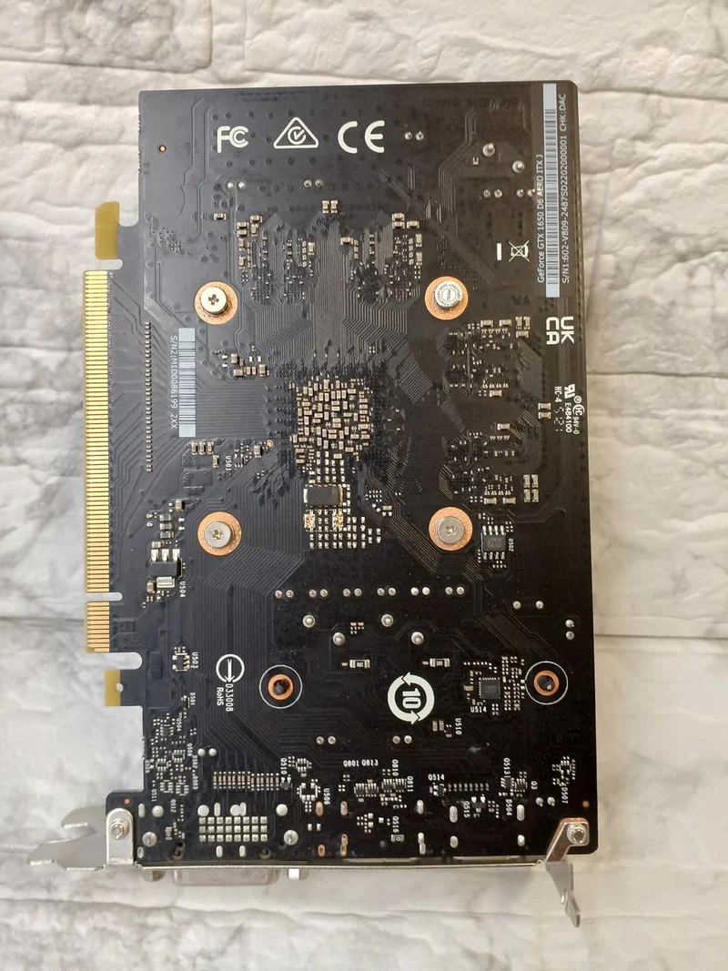 Carte graphique MSI GEFORCE GTX1650 D6 AERO ITX J