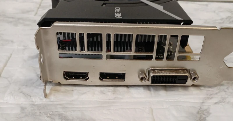 Carte graphique MSI GEFORCE GTX1650 D6 AERO ITX J