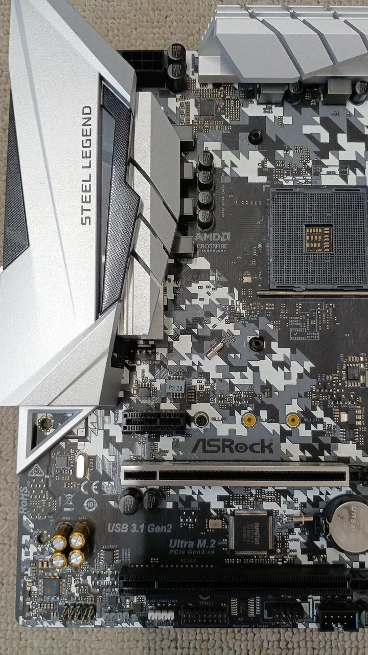 Carte mère ASROCK B450M STEEL LEGEND