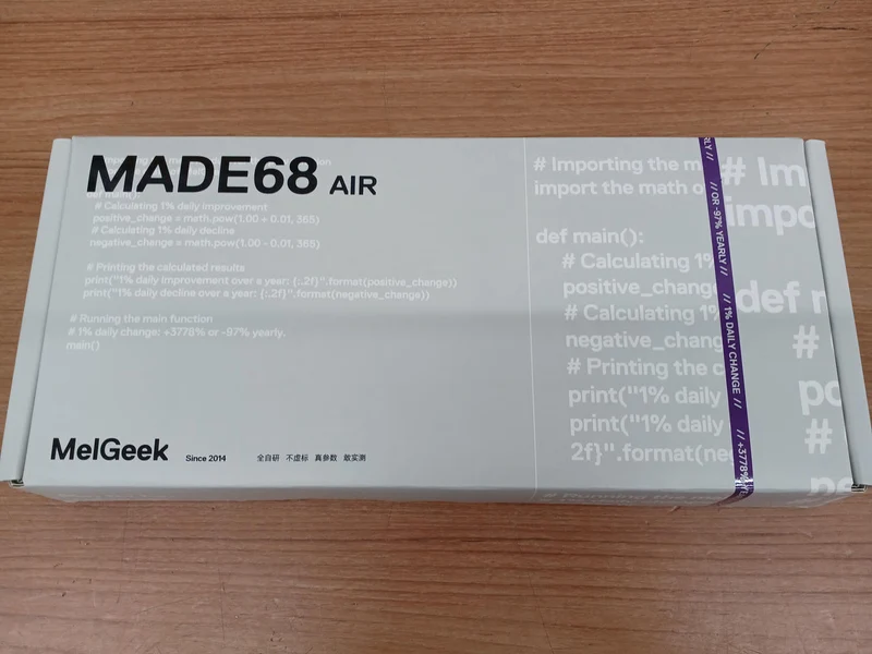 Clavier de jeu MELGEEK MADE68 AIR