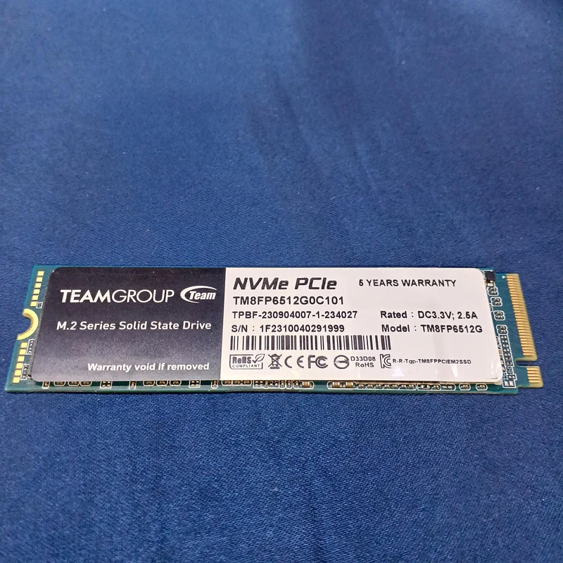 SSD TEAMGROUP M.2 TM8FP6512G0C101