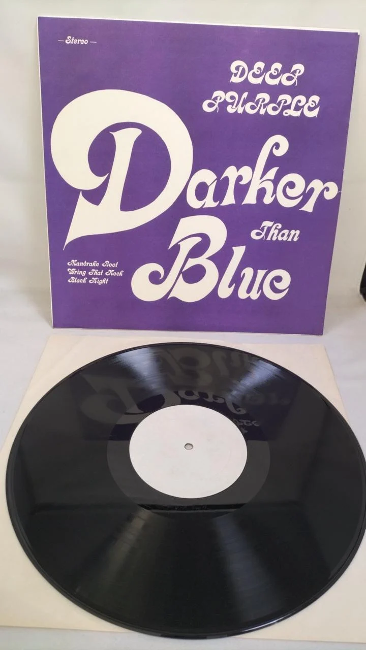 N/B Disque DEEP PURPLE/DARKER THAN BLUE