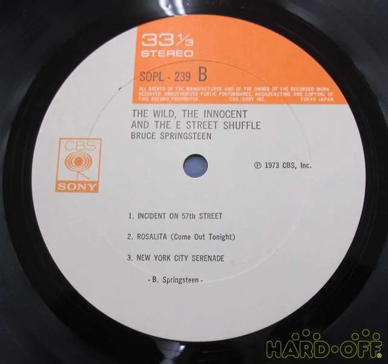SONY Western Music THE WILD THE INNOCENT & THE E ST
