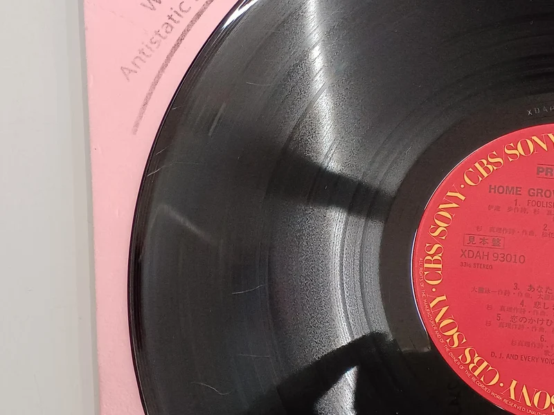 Disque d'échantillons SONY HOME GROWN PARTY VOL.1 XDAH 93010
