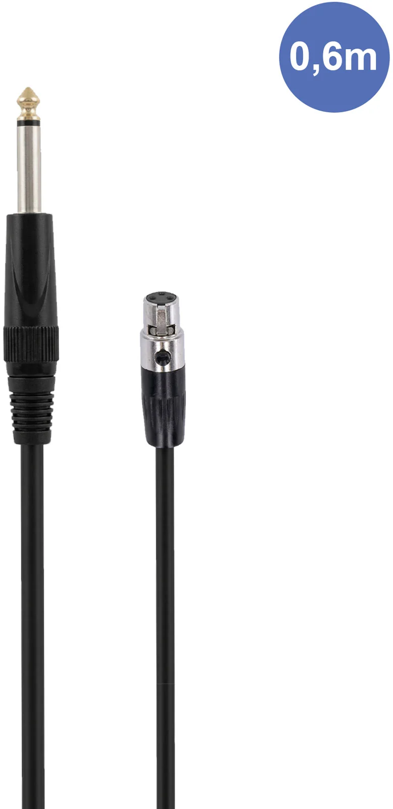 AUDIOCAB 4051 Jack vers Mini XLR femelle 3 broches