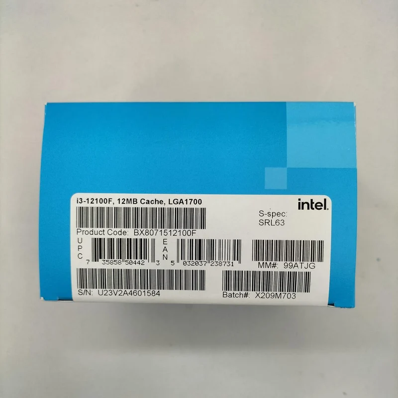 Processeur Intel Core i3-12100F