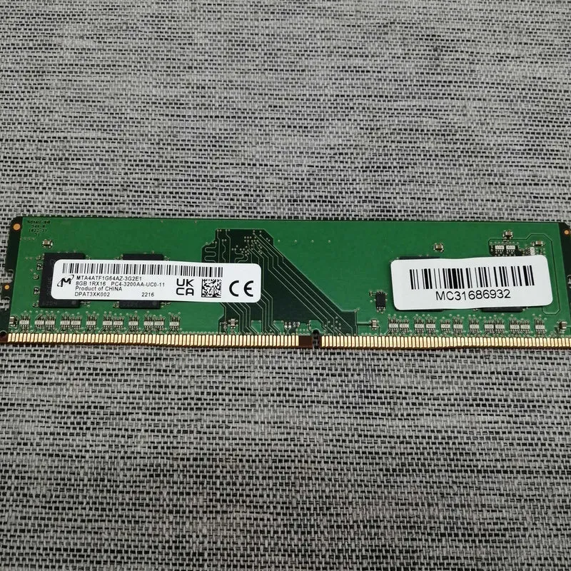 Mémoire MICRON DDR4 8 Go MTA4ATF1G64AZ-3G2E1