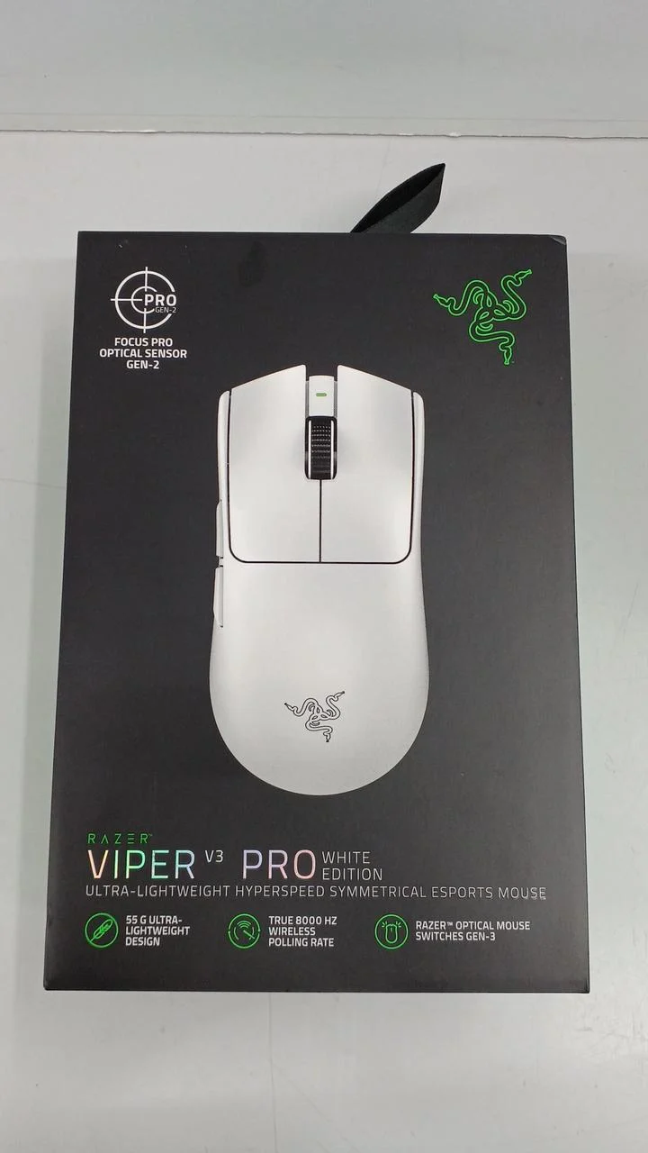 Souris gaming RAZER VIPERV3PRO ÉDITION BLANCHE