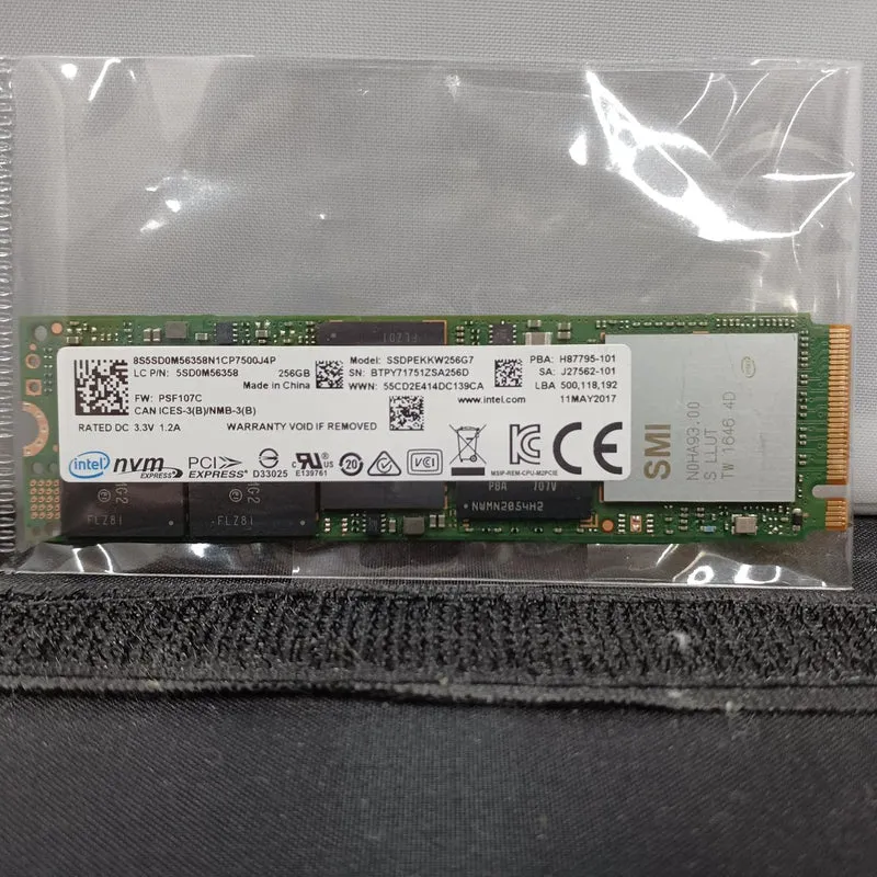SSD Intel M.2 SSDPEKKW256G7