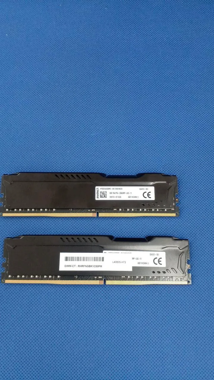 Mémoire KINGSTON 8 Go x2 PC4-2666XMP-UA2-11