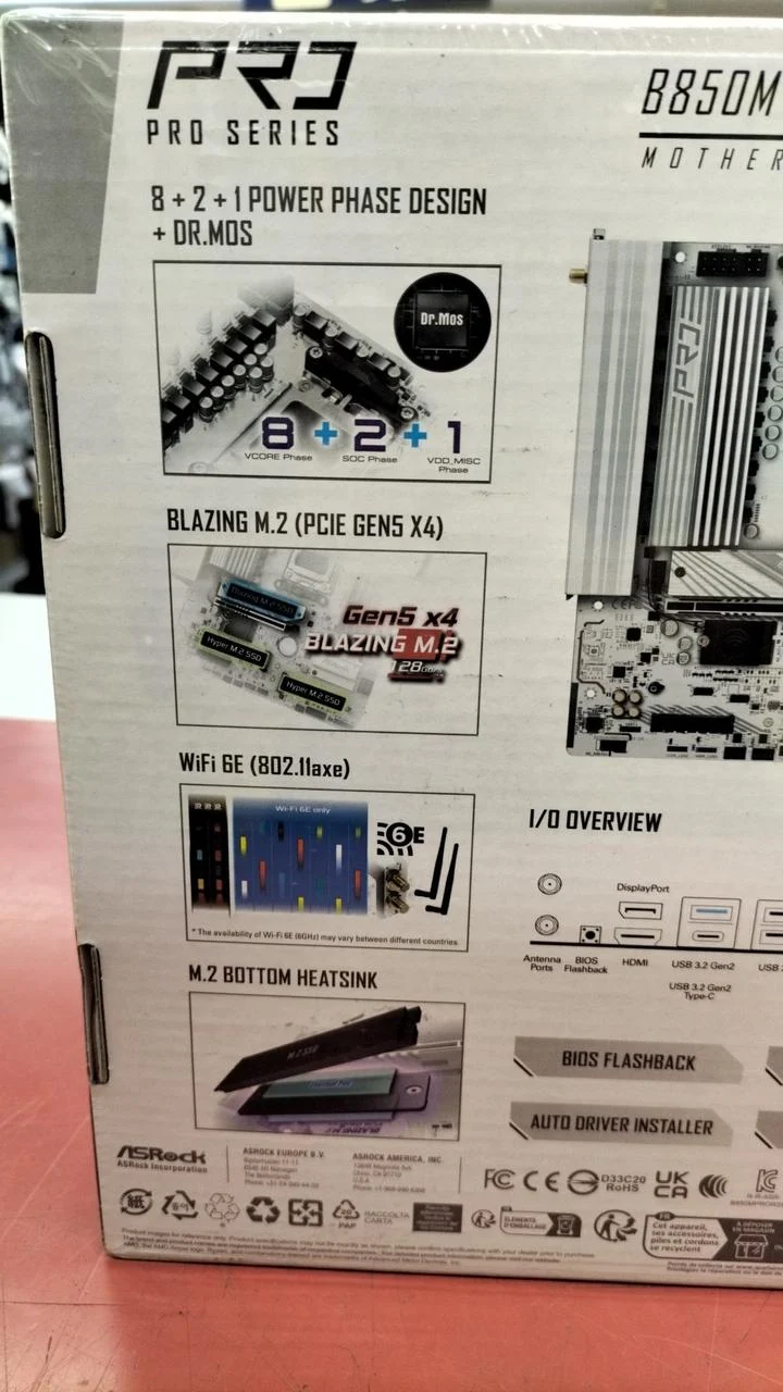 Carte mère ASROCK 8850M PRO RS WIFI