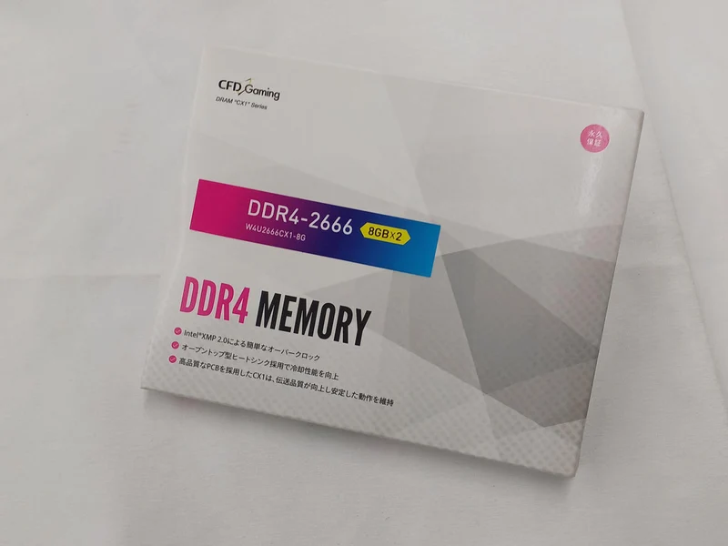 Mémoire DDR4 16 Go CFD Sales W4U2666CX1-8G
