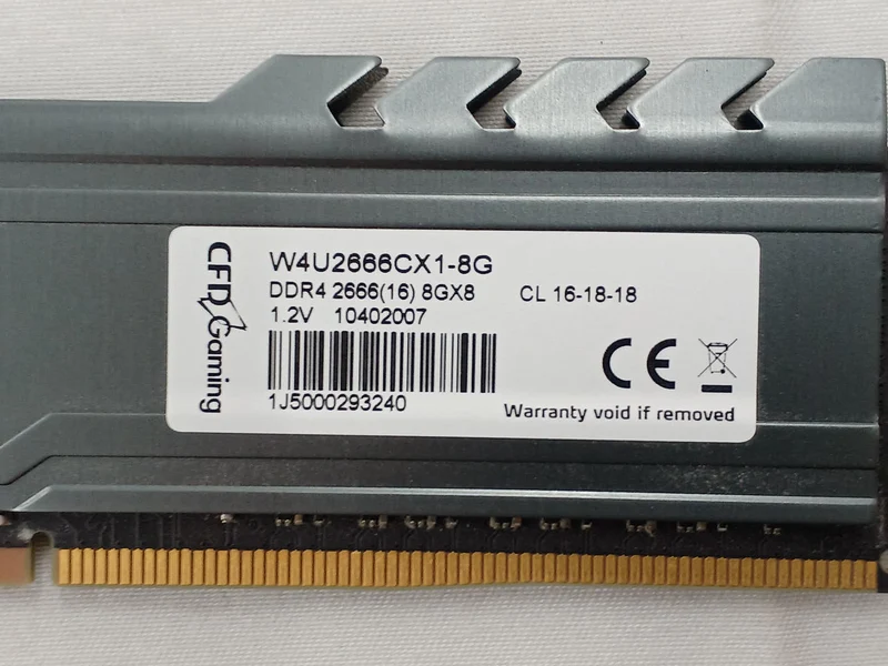 Mémoire DDR4 16 Go CFD Sales W4U2666CX1-8G