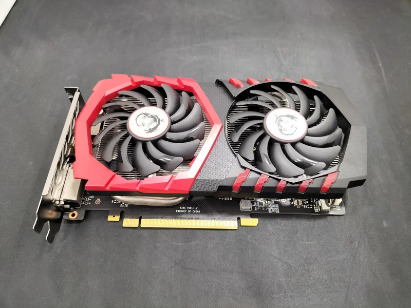 Carte graphique MSI : GTX-1050X2G