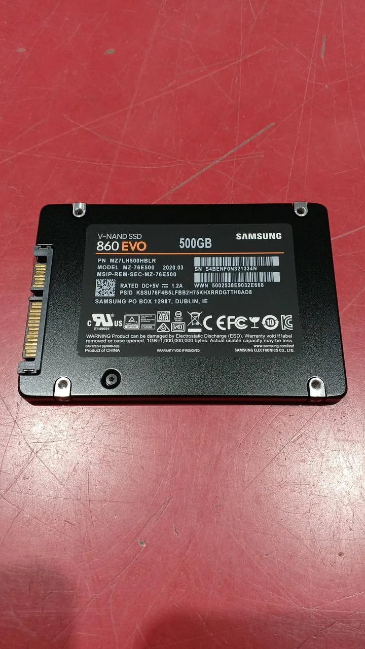 SSD SAMSUNG MZ-76E500