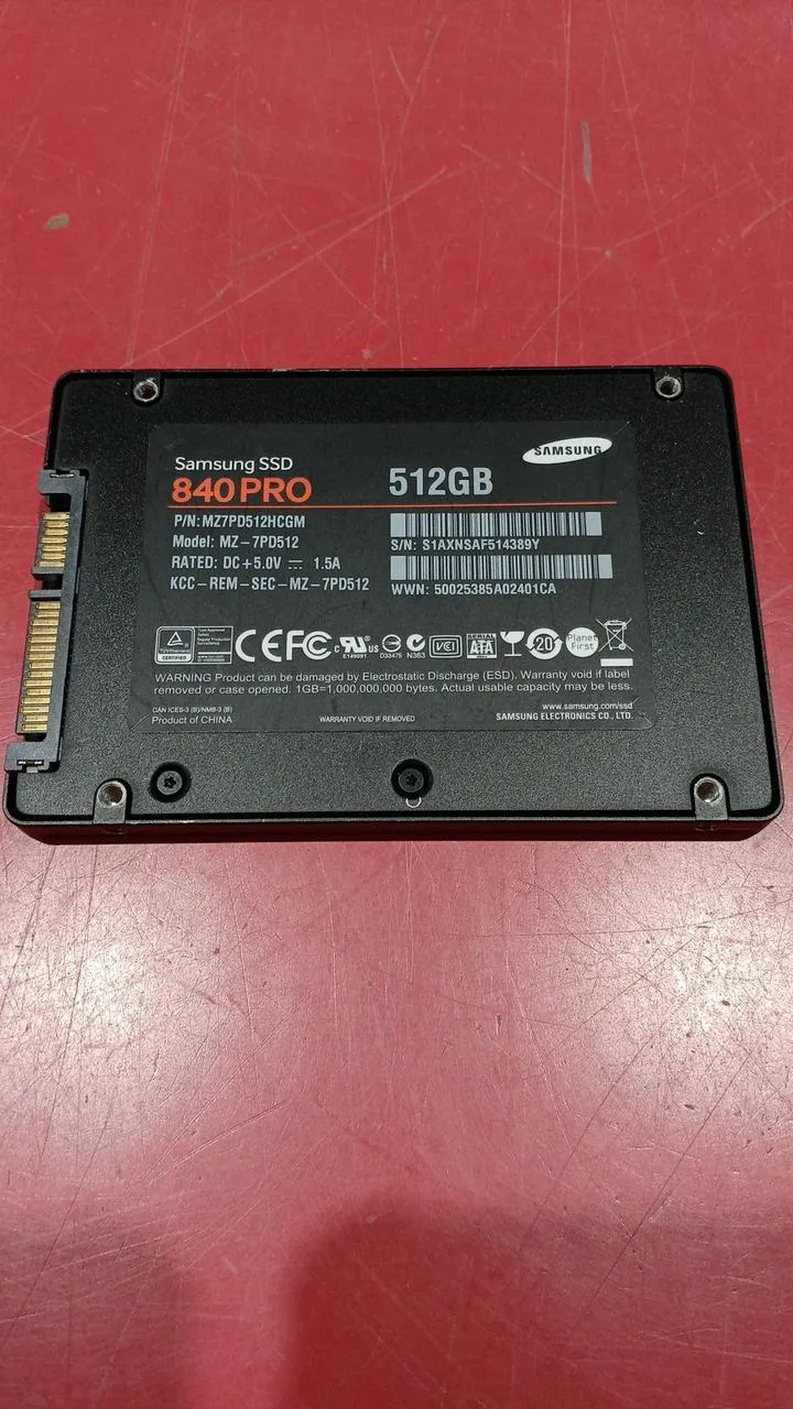SSD SAMSUNG MZ-7PD512