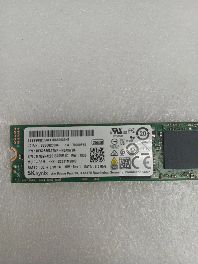 SK HYNIX [256 Go] SSD SATA HFS256G39TNF-N3A0A