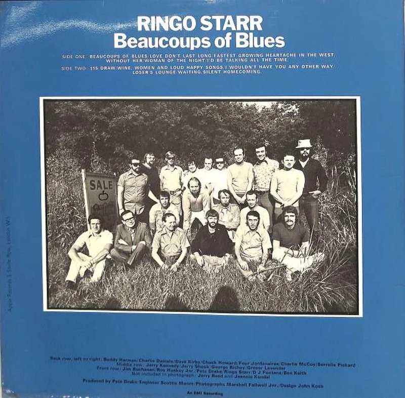 POMME Ringo Starr "BEAUCOUPS DE BLUES" PAS 10002