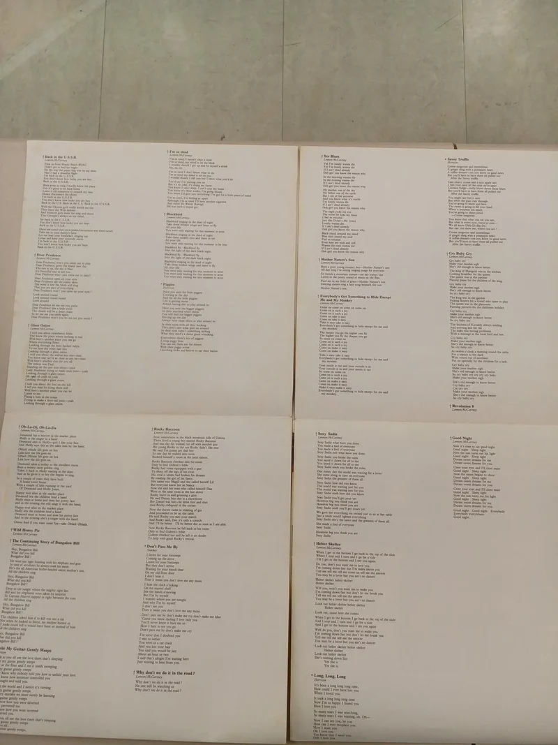 APPLE Musique occidentale Les Beatles / Les Beatles (Album blanc)