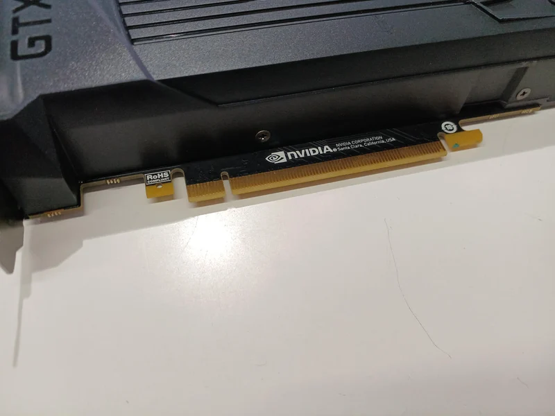 Carte graphique NVIDIA GTX1060 PCI-E 3 Go GDDR5